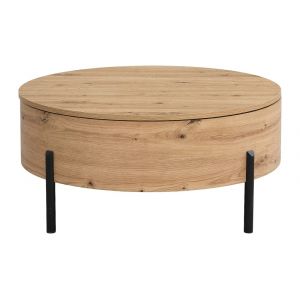 Table basse modulable effet bois