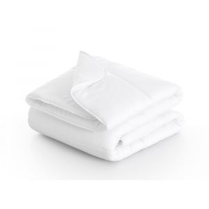 Couette polyester effet duvet 240x260 cm blanc NAF NAF 300 gr/m2