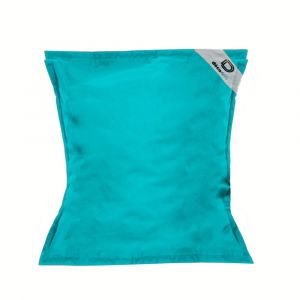 Pouf G&eacute;ant XXL D&eacute;houssable, Flottant pour Piscine, Bleu Cara&iuml;bes
