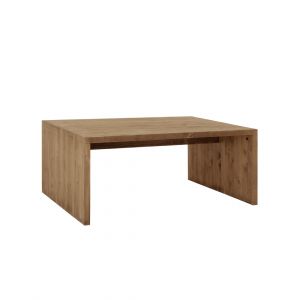 Table basse en bois de sapin vieilli 109,4x59x74cm
