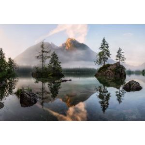 Tableau nature's awakening toile imprim&eacute;e 120x80 cm