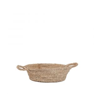 Panier Raphia Marron 38x38x17cm