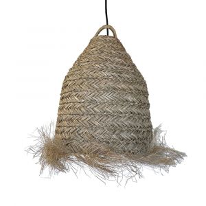 Suspension d'ext&eacute;rieur avec c&acirc;ble Fibre naturelle Beige 5m