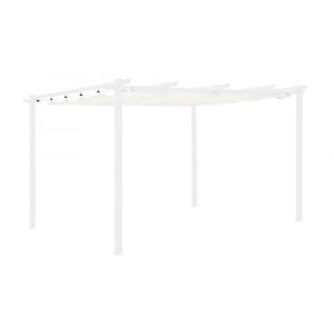 Toile de toit &eacute;crue pour tonnelle 3x4m isla