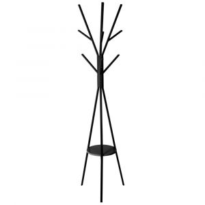 Porte manteau m&eacute;ta/MDF - Five