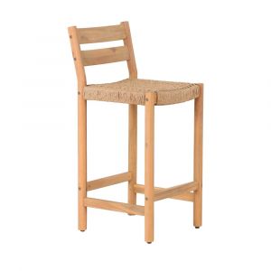 Lot de 2 tabourets de bar hauteur d'assise 65 cm