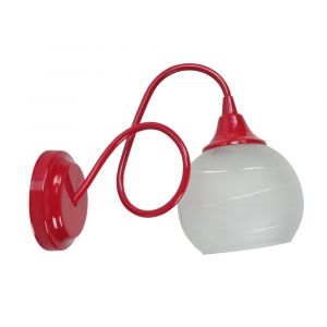 Applique m&eacute;tal rouge