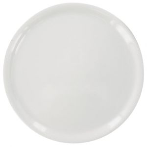 Assiette &agrave; pizza en porcelaine blanche 280 mm saturnia napoli   lot de