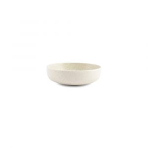 Bol 15xH4,5cm vanille  - Lot de 6