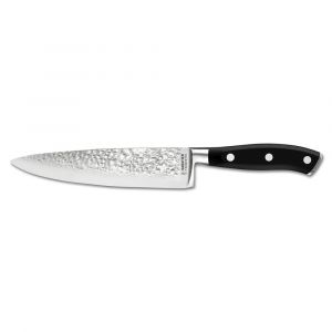 Couteau de chef 16 cm martel&eacute; avec protection de lame