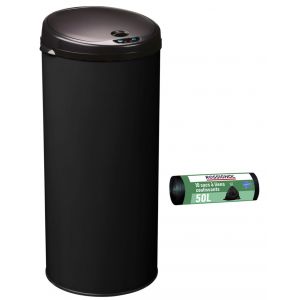 Poubelle de cuisine automatique 45L et 10 sacs poubelle 50L
