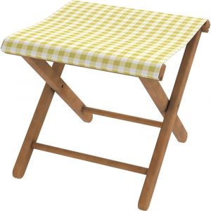 Pliant p&ecirc;cheur LISETTE jaune