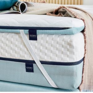 Surmatelas m&eacute;moire de forme 160x200 7 cm