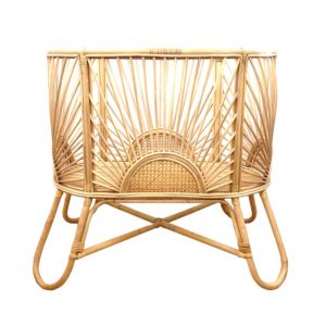 Berceau rotin naturel 80 x 83 cm