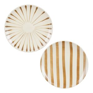 Assiette du d&icirc;ner Elsie Brun Pierre H2.5xB26xL26cm