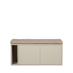 Meubles à chaussures en bois L108cm - Grège