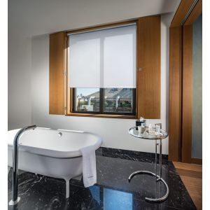 Store enrouleur translucide &eacute;cru 150 x 250 cm