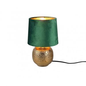 Lampe design en c&eacute;ramique vert