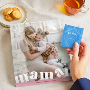 Coffret de thé personnalisé contenant 45 sachets de thé Pukka