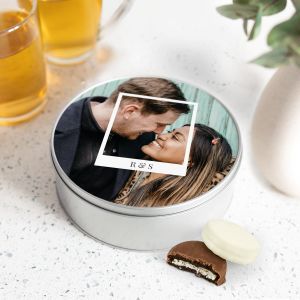 Boîte à biscuits Oreo imprimée - Rond