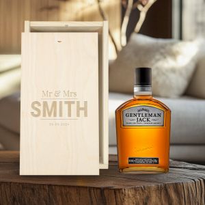 Whisky Gentleman Jack - Coffret gravé