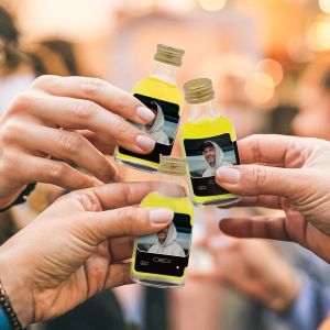 Mini Limoncello personnalis&eacute;- 20 pcs