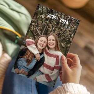 Agenda scolaire 2025/2026 personnalisé - Couverture souple