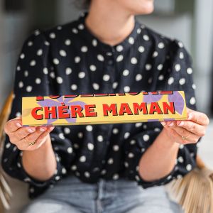 Bar Toblerone personnalisé - Fête des Mères - Grand