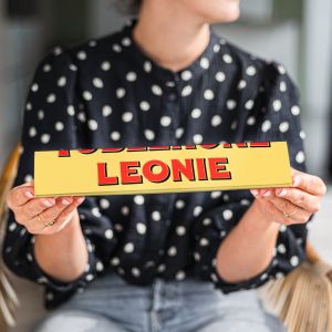 Toblerone personnalisé avec prénom et photo - L