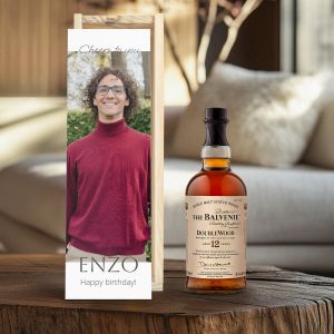 Whisky The Balvenie - coffret personnalis&eacute;