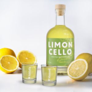 Limoncello YourSurprise - Verre grav&eacute;