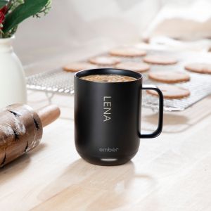 Mug chauffant Ember personnalisé - Noir - 295 ml