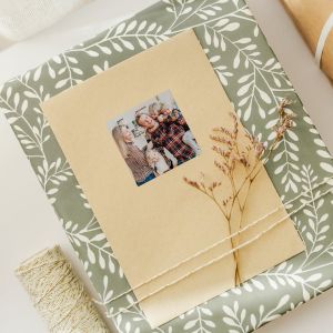 Autocollants photo - 5x5 cm - 12 pi&egrave;ces