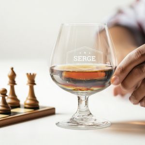 Verre à cognac personnalisé (4 pièces)