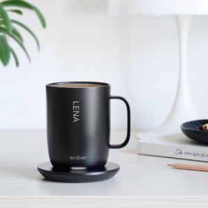Mug chauffant Ember personnalisé - Noir - 414 ml