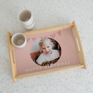 Plateau de service personnalisé - M - beige