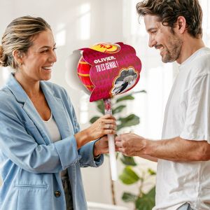 Méga Chupa Chups - Personnalisable - Fraise - 20 sucettes