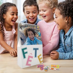 M&eacute;lange de bonbons avec Fruit-tella 44 personnalis&eacute;