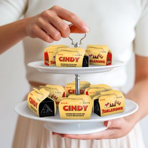 Mini-cadeaux Toblerone personnalisés en multipack - 90 pièces