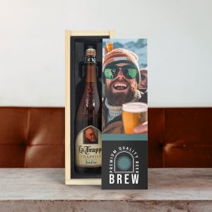Bi&egrave;re trappiste La Trappe Isid"or - coffret personnalis&eacute;
