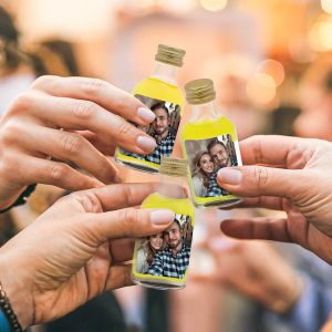 Mini Limoncello personnalis&eacute;- 50 pcs