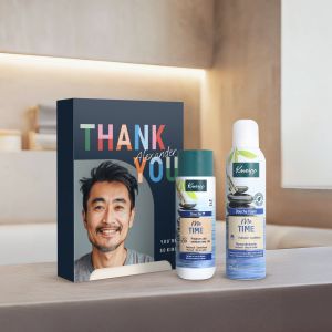 Coffret cadeau personnalis&eacute; Kneipp Me-Time Wellness