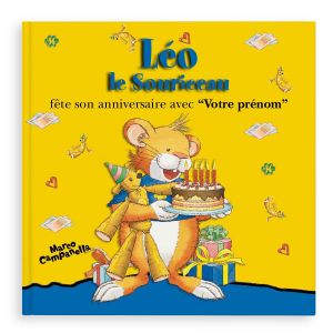 Livre personnalis&eacute; - L&eacute;o le Souriceau (Couverture rigide)