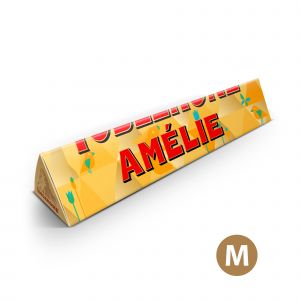 Barre de Toblerone de Pâques avec prénom et photo