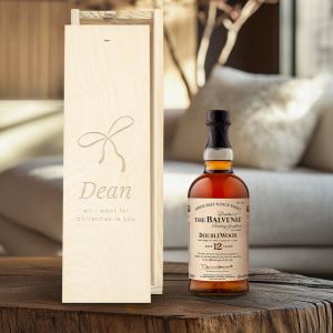 Whisky The Balvenie - Coffret gravé