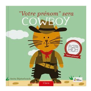Livre personnalisé - Je serai cowboy
