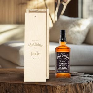 Whisky Jack Daniels - Coffret gravé