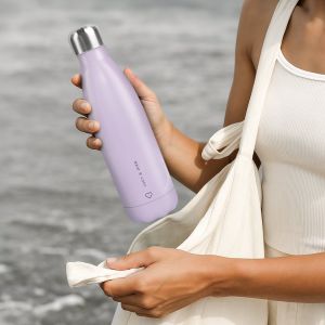 Gourde Isotherme personnalisable - 500 ml - Violet