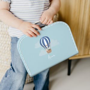 Valisette enfant personnalisable - Bleu - Medium