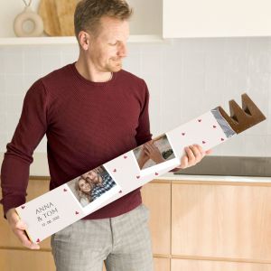 Tablette personnalisée au chocolat Toblerone - XXL - 4,5 kilos